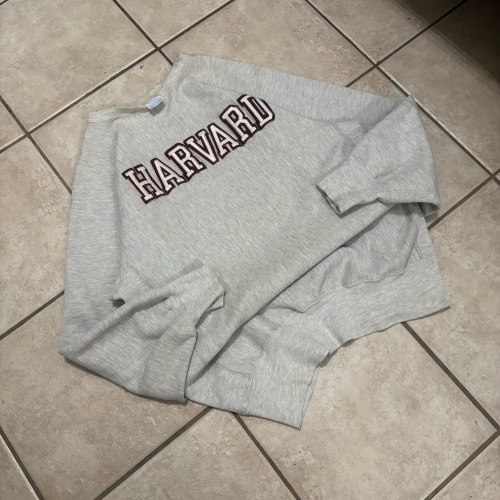 Vintage 90s Champion Reverse Weave Harvard crewneck sweatshirt